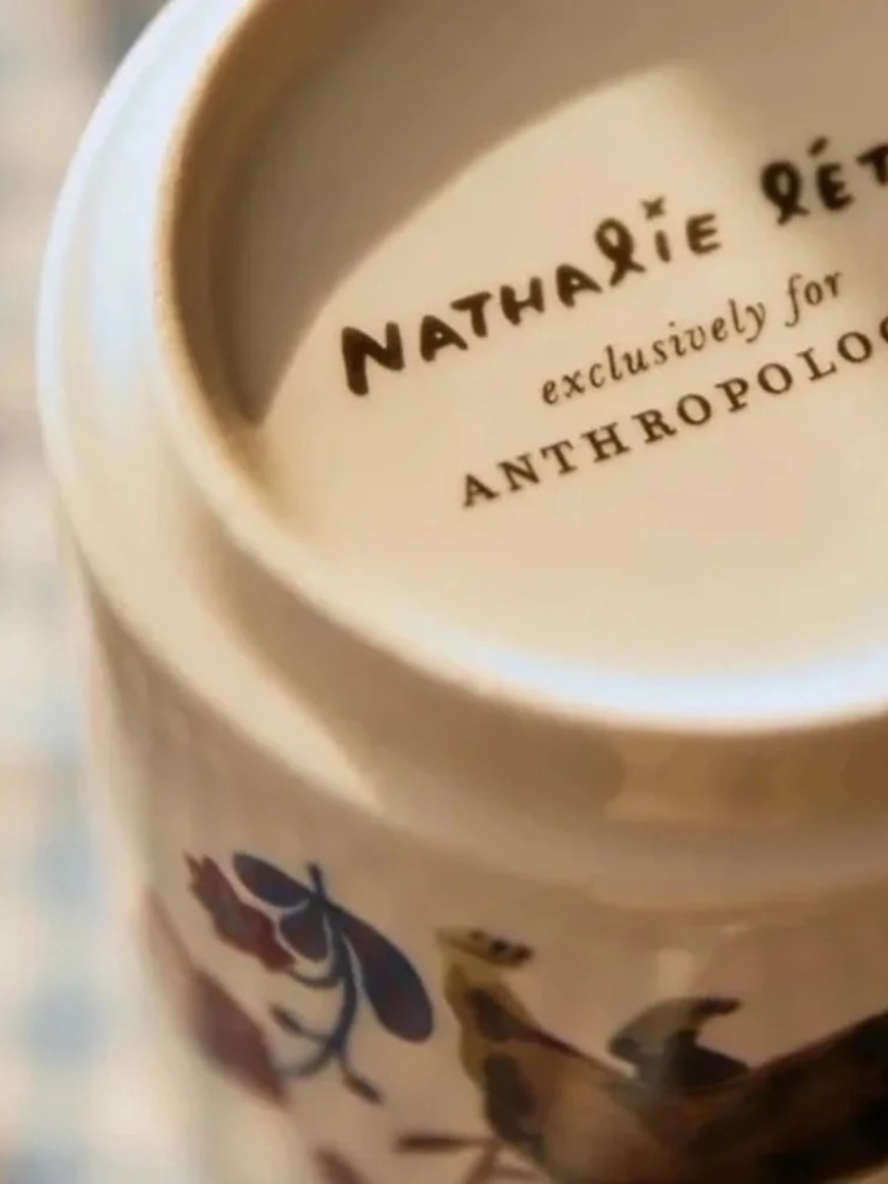 NWT Anthropologie Nathalie Lete Heritage Mug Bulldog - Picture 3 of 3